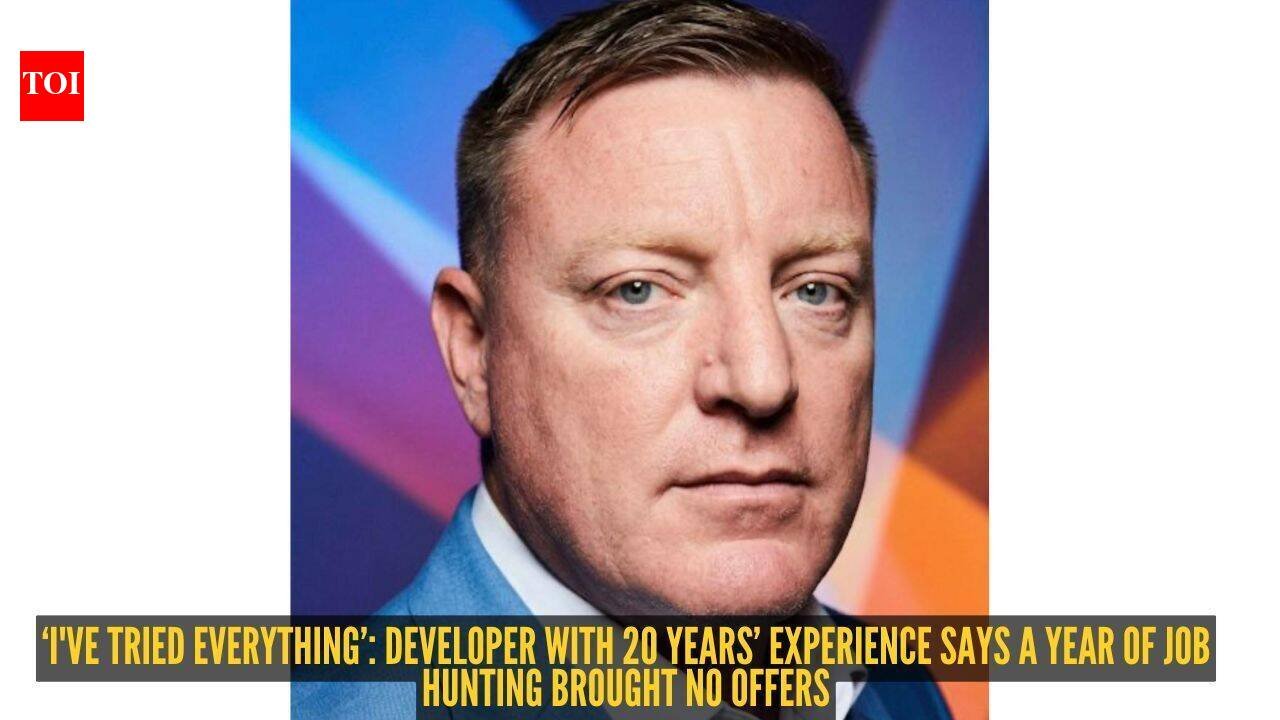 ‘There are days when I feel like giving up’: Software developer with 20 years’ experience says he's been jobless for a year