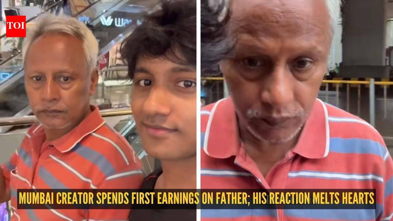 ‘Dad, you're priceless’: Mumbai creator spends first earnings on father; his reaction melts hearts |