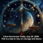 Libra Horoscope Today, July 25, 2026: This is a day to rely on courage and labour