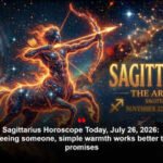 Sagittarius Horoscope Today, July 26, 2026: If you're seeing someone, simple warmth works better than grand promises