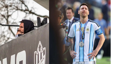 WATCH: Messi seen for first time since painful World Cup final loss, emerges in Rosario to fans’ cheers | Football News