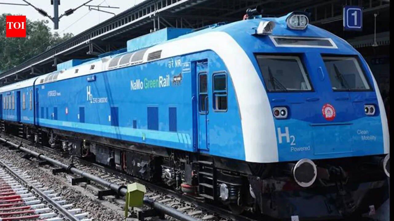 Hydrogen-Powered Train India: India’s first hydrogen-powered train completes over 1,200 km trials, saves 3,200 litres of diesel; onboard fuel cells generate electricity, emit only water vapour
