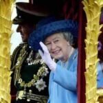 Quote of the day by Queen Elizabeth: "When life seems hard, the courageous do not lie down and accept defeat; instead, they…" - a timeless lesson on courage, perseverance and hope in difficult times
