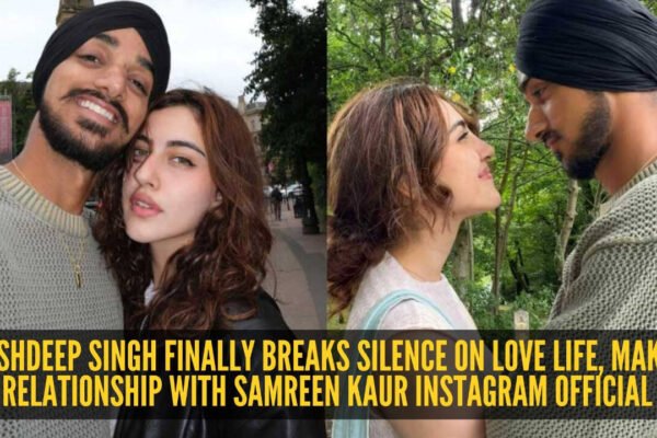 After weeks of rumours, Arshdeep Singh confirms romance with Samreen Kaur with one sweet Instagram post