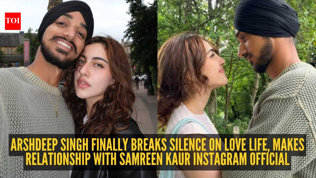 After weeks of rumours, Arshdeep Singh confirms romance with Samreen Kaur with one sweet Instagram post