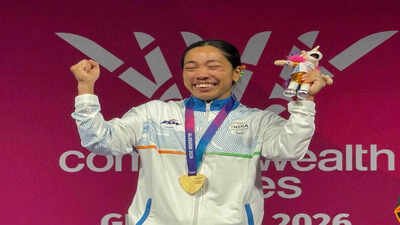 Mirabai Chanu creates history with Commonwealth Games gold hat-trick in Glasgow | Commonwealth Games News