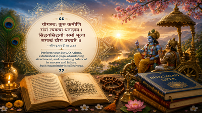 Daily Bhagavad Gita Quote: “Don’t Sacrifice Your Peace to Keep Everyone Happy”
