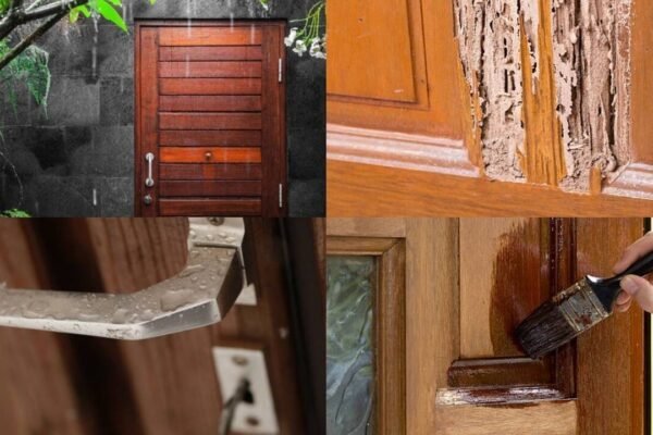 5 Must-try monsoon maintenance tips for a grand wooden entrance door