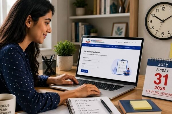 ITR filing deadline nears: How to file income tax return online on e-filing portal - quick 15-step guide