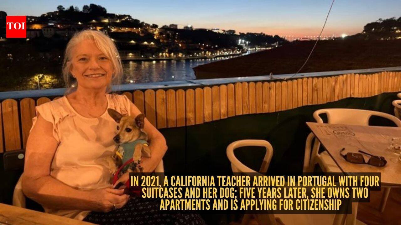 In 2021, a California teacher arrived in Portugal with four suitcases and her dog; five years later, she owns two apartments and is applying for citizenship |