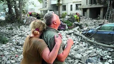 Russian Strikes Across Ukraine: Russian strikes across Ukraine kill 10; missiles hit Poland too