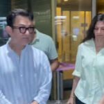 Aamir Khan returns to Mumbai with wife Gauri Spratt; stepson left puzzled by paparazzi rush - Video |