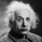 Quote of the day by Albert Einstein: "Everything that is really great and inspiring is created by..." |