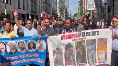 'Stop the genocide': Baloch protesters in Germany raise alarm over Pakistan atrocities