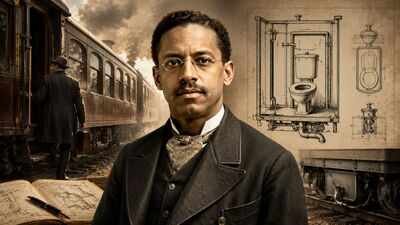 Before helping transform electric lighting, Lewis Howard Latimer's first patent made one overlooked part of train travel far more bearable |