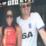 Brad Pitt and Ines de Ramon enjoy World Cup quarterfinal date with Penelope Cruz and Javier Bardem; Hollywood couples cheer Spain to victory - PICS |