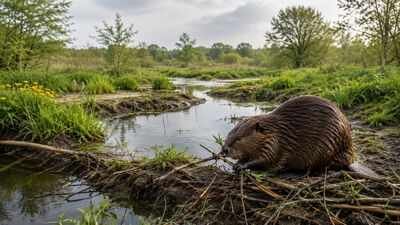 Britain hunted beavers to extinction around 400 years ago, but they are now returning to England's wetlands to rebuild rivers and restore disappearing ecosystems | World News