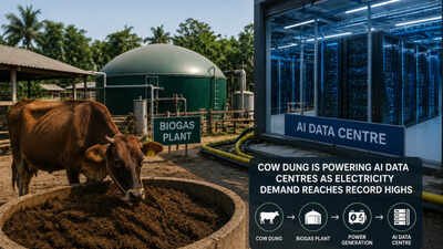 Cow dung is powering AI data centres as electricity demand reaches record highs