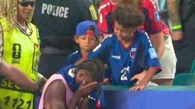 Watch: Heartbroken Cape Verde player Nuno Da Costa comforted by crying son after FIFA World Cup exit | Football News