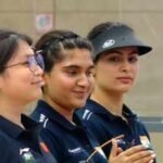 Gold for Esha Singh; Olympic medallist Manu Bhaker claims bronze at Shooting World Cup in Hangzhou | More sports News