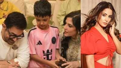 Aamir Khan: Hina Khan reacts to the criticism around Aamir Khan's third marriage with Gauri Spratt: 'It isn’t considered very good in our society..marriage after marriage after marriage, even divorce' | Hindi Movie News