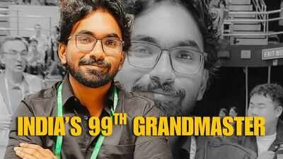 India's 99th GM! Sleepless nights, depressing times, and then a chess Grandmaster: The making of Rathanvel VS | Chess News