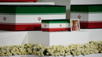 Tiny coffin beside Ali Khamenei's: 14-month-old granddaughter honoured at Iran Supreme Leader's funeral