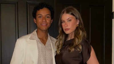 ‘Michael’ star Jaafar Jackson and fiancée Maddie Simpson spotted getting cosy on a yacht in Italy﻿ |