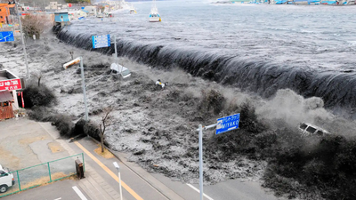 Japan's 2011 megaquake sent a seismic wave nearly 2,900 km to Earth's core, which returned 13 minutes later and shifted the entire country eastward |
