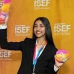 Washington teenager Lakshmi Agrawal made a jute-waste sponge for salmon-killing tyre pollution; after it removed up to 80% in lab tests, she won $75,000