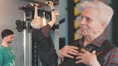 Madhukar Talwalkar: 93-year-old fitness icon Madhukar Talwalkar stuns the internet with effortless chin-ups