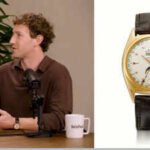 Meta CEO Mark Zuckerberg wore a $2 million vintage watch from the 1950s that tracks the cycles of the moon while talking about how AI could help medical research