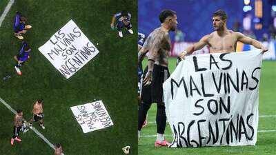 Explained: What is Argentina's 'Las Malvinas' Falkland Islands controversy? Why FIFA could act over World Cup banner | Football News
