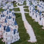 More than 500 Disney-style castles were built for $200 million in a luxury village. Today, the entire site is a ghost town with hundreds of empty villas