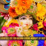 5 reasons devotees cry for Krishna during moments of deep devotion