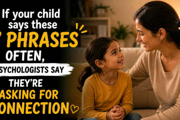 ​If your child says these 7 phrases often, psychologists say they're asking for connection