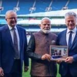 PM Modi gifts Steve Waugh rare framed photo during MCG visit | Cricket News