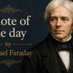 Quote of the day by Michael Faraday: "I was at first almost frightened when I saw…" |