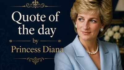 Quote of the day by Princess Diana: "I think the biggest disease the world suffers from in this day and age is…" | World News