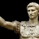 Augustus: Quote of the day by Roman emperor Augustus: 'We write our names in the sand and then the waves roll in and wash them away' and how all human achievements eventually fade away