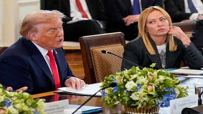 'She's a nice person but made a mistake': Trump says relationship with Meloni 'soured' over Iran war