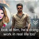 Rakhi Sawant hails 'Jana Nayagan' star Thalapathy Vijay; ' CM aur PM Vijay jaisa ho, Jo film mein karte hai woh real life men bhi kar rahe hai' | Tamil Movie News