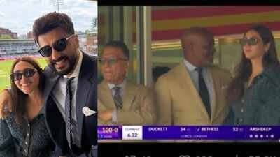 Sahiba Bali mistaken for Anushka Sharma as she gets spotted at Lord's, subtly takes a jibe at dating reports with Arjun Kapoor - PICS inside |