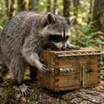 Scientists gave wild raccoons four-lock puzzle boxes to test their problem-solving skills, but the animals opened them using completely different techniques |