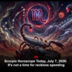 Scorpio Horoscope Today, July 7, 2026: It's not a time for reckless spending