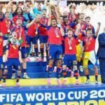 Awkward scenes! Donald Trump remains on podium during Spain's FIFA World Cup trophy celebrations; Gianni Infantino steps in - WATCH | Football News