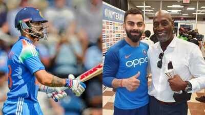 IND vs ENG 2nd ODI: Virat Kohli equals Viv Richards with another ODI century against England | Cricket News