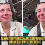 Danish tourist’s first overnight train journey in India takes an unexpected turn after ticket booking confusion |