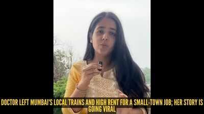 Doctor left Mumbai despite loving the city; why she chose a small-town job is striking a chord online