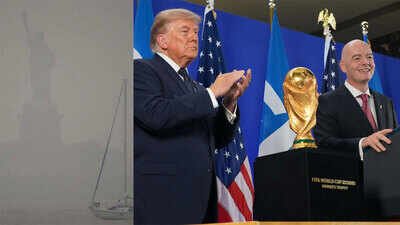 'Filthy, polluted air': Trump blames Canada as wildfire smoke clouds Argentina vs Spain World Cup final | Football News